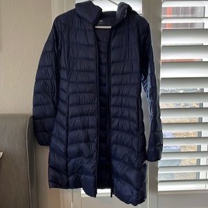 Uniqlo long ultra light women’s puffer